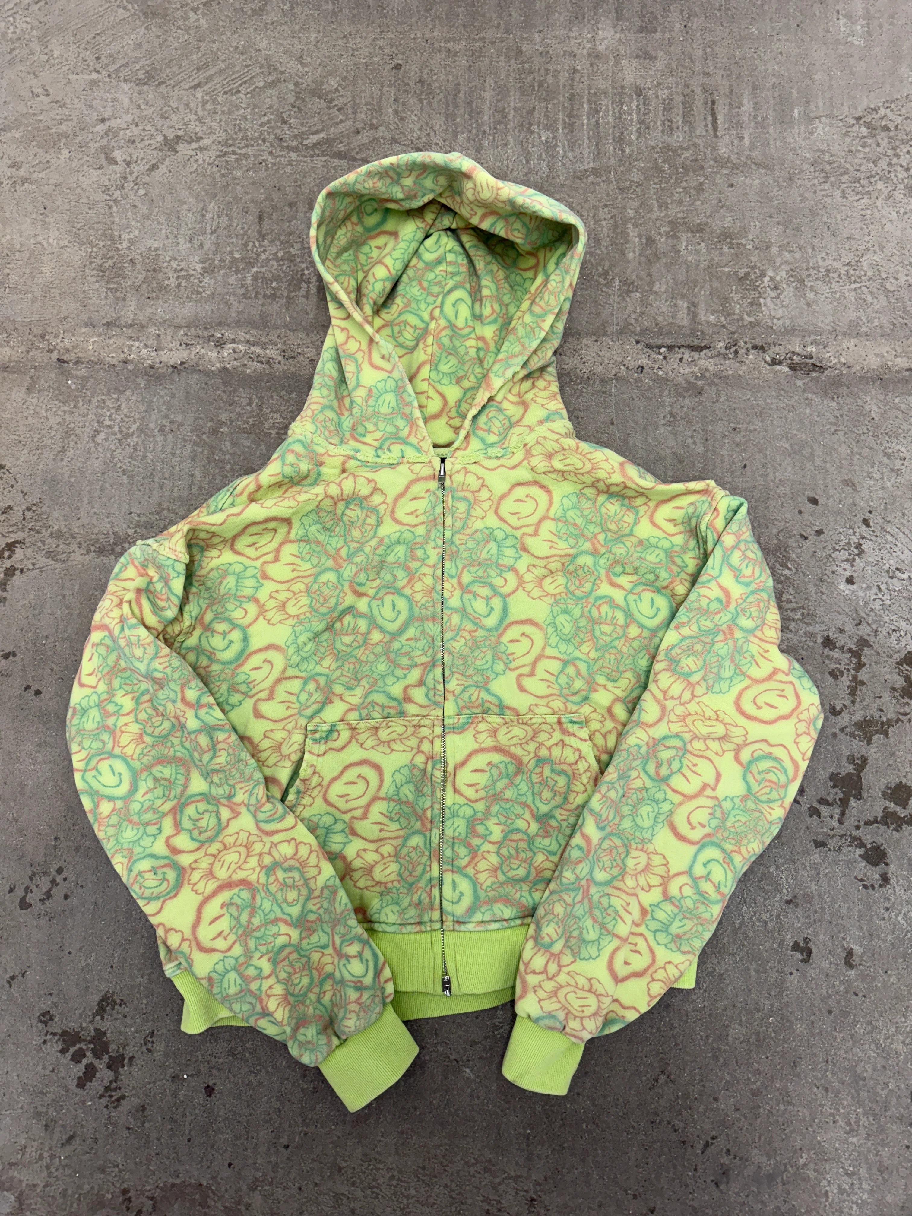 Frenzy Zip Up - Green - Image 5