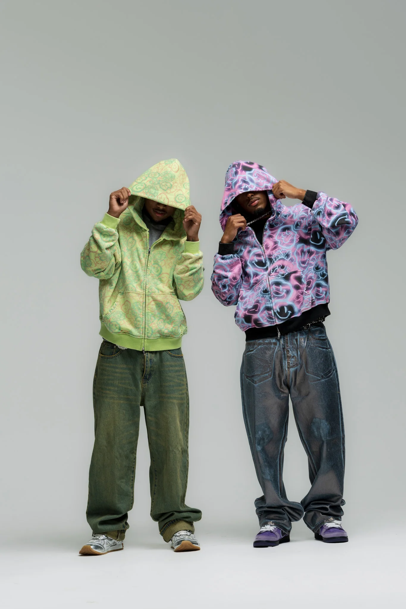 Frenzy Zip Up - Green - Image 7