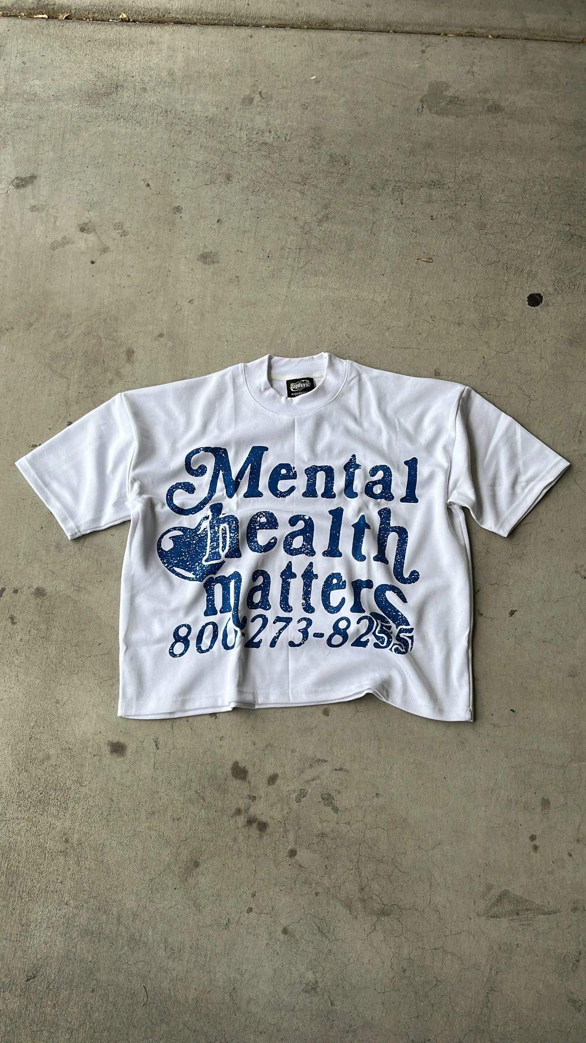 Mental Health Matters Tee - Blue - Image 5